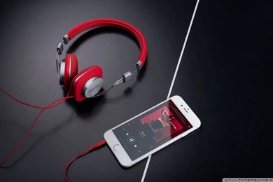 Red Bowers And Wilkins P3 Headphones Wallpapers HD Wallpapers Expert