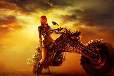 Biker Girl Wallpapers   Fantasy Wallpapers