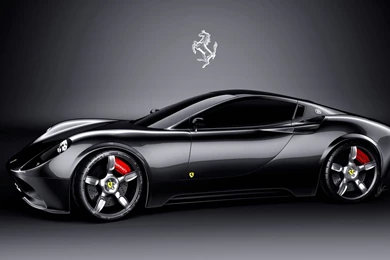 Best Car Wallpapers – Free Download Black Ferrari With Dark ...