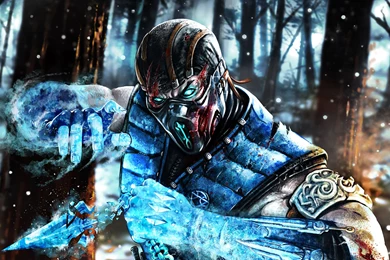 Download Wallpapers 3840x2160 Sub zero, Mortal Kombat X, Art ...