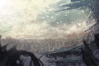 Animal Bird City Original Ruins Senko Doki Post Apocalyptic ...