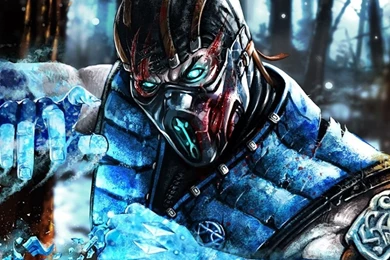 Download Wallpapers 1024x1024 Mortal Kombat, Sub zero, Ninja, Art ...