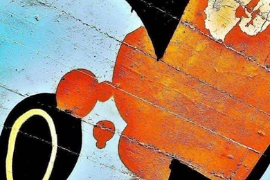 640x960 Ubuntu Graffiti Iphone 4 Wallpapers