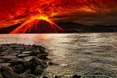 Premade BG Volcano By Deorsa On DeviantArt