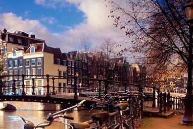 Download Wallpapers 3840x1200 Amsterdam, Capital, Netherlands, City ...