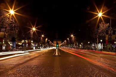 Download Wallpapers 1920x1080 Germany, Street, Gates, Night, City ...