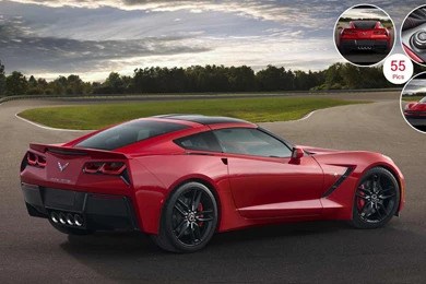 2014 Chevrolet Corvette Stingray   Rear
