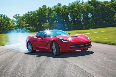 Chevrolet Corvette Stingray Z51 Burnout Wallpaper.jpg