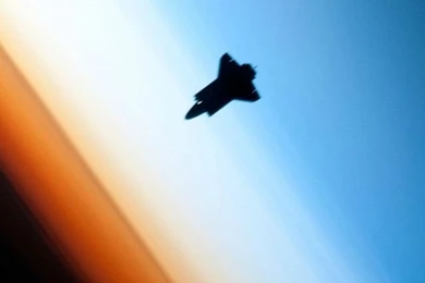 Space Shuttle In Orbit iPhone 5 Wallpapers