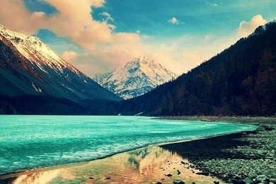 Nature Mountain Forest Landscape Fog Lake Ultrahd 4k Wallpapers ...