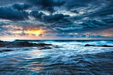 Seascape Sony Tablet S Wallpapers