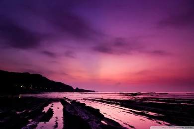 Purple Night Sky HD Desktop Wallpapers : High Definition ...