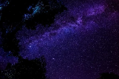Download Wallpapers 1366x768 Milky Way, Stars, Night, Sky, Space ...