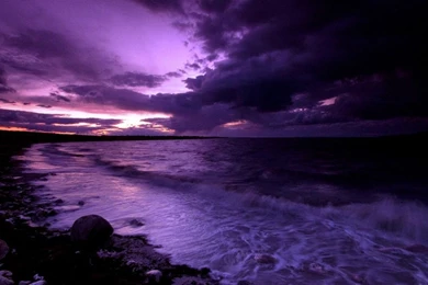 Purple Sunset HD Wallpapers