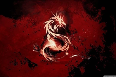 Blood Red Dragon HD Desktop Wallpapers : Widescreen : High ...