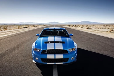 Ford Mustang Blue Wallpapers Hd