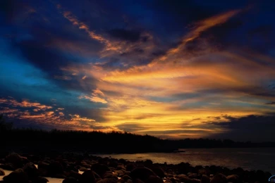 Download Wallpapers Night Sky (1440 X 900 Widescreen). Desktop ...