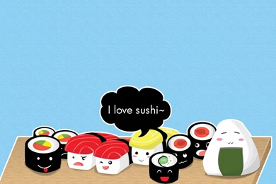 Kawaii Sushi Wallpapers Pictures, Kawaii Sushi Wallpaper Images ...