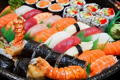 Sushi Plate Dish Hd Wallpapers