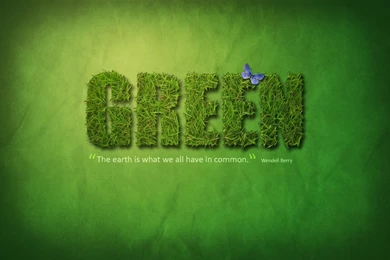 Green The Eart Wallpaper Background.jpg