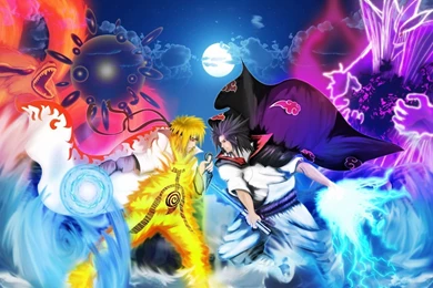 Naruto Vs Sasuke Wallpapers