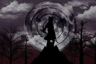 DeviantArt: More Like Sasuke Uchiha Rinnegan [Moon Eye] Wallpapers ...