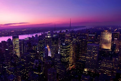 Twilight In New York City Wallpapers