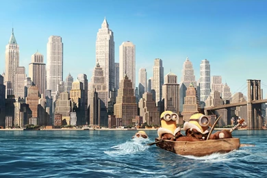 Minions In New York Wallpapers
