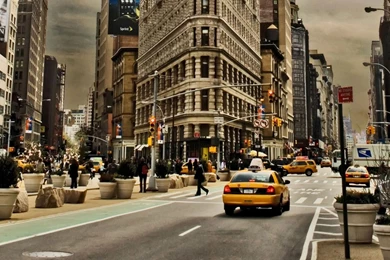 Download Wallpapers 1920x1080 New York, City, Building, Street ...