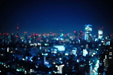 Blurry City Lights Free Wallpapers For Desktop Computers ...