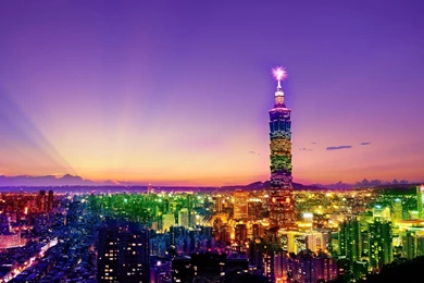 Download Wallpapers 3840x2160 City​​, Evening, Night, Lights, City ...