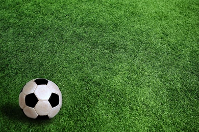 Soccer Ball And Green Grass Wallpapers HD Widescreen