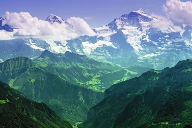 Jungfrau, Bernese Alps, Switzerland Wallpapers   Nature Wallpapers ...