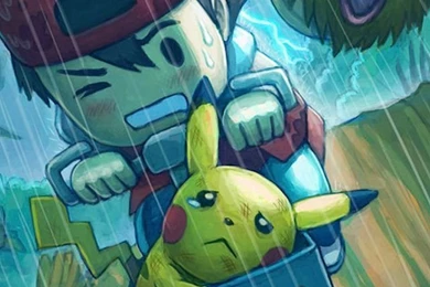 Pokemon Chase iPhone 5 Wallpapers (640x1136)