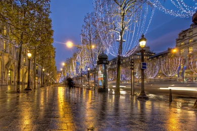 Paris At Night Wallpapers   World Wallpapers
