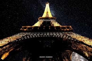 Paris Eiffel Tower At Night HD Wallpapers » FullHDWpp   Full HD ...