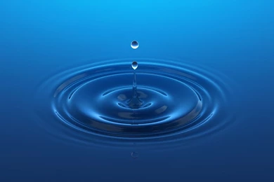 Blue Water Drop Backgrounds