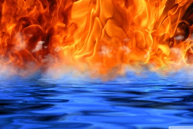 Fire   Water   Meet Wallpapers Full HD [1920x1080]   Free Wallpapers ...