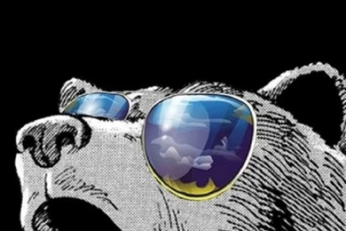 Download Wallpapers 750x1334 Swag Time, Swag, Minimalism, Bear, Art ...