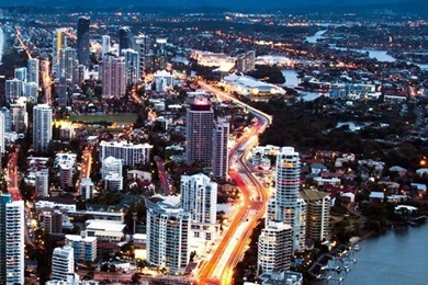 Golden City iPhone 5s Wallpapers Download