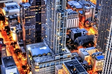 Hdr City iPhone 5 Wallpapers