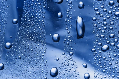 Water Blue Water Drops Fresh New Hd Wallpapers [Your Popular HD ...