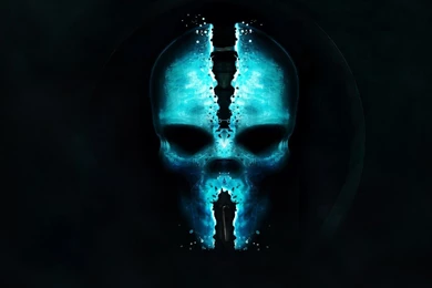 Blue Skull Wallpapers   Widescreen HD Wallpapers