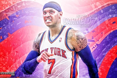 Melo NY Knicks NBA Wallpapers Streetball