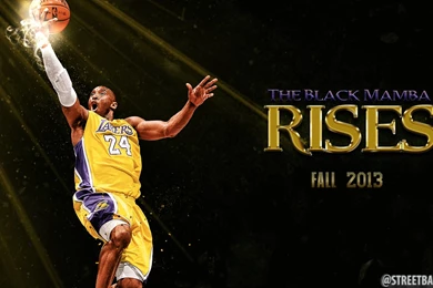 Kobe Bryant Rises Lakers NBA Wallpapers Streetball