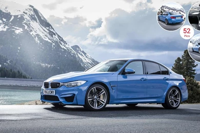 2015 BMW M3 Saloon (UK Version)   Side