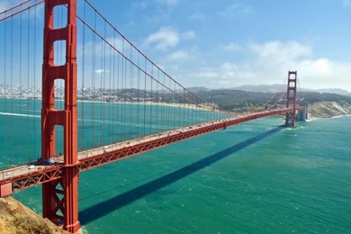 Die Golden Bridge In San Francisco