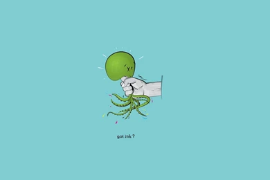 Download Wallpapers 3840x2160 Minimalism, Humor, Art, Octopus, Hand ...