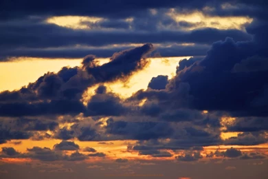 Cloud Layers At Dusk   Dusk Desktop Backgrounds   1920x1080 Pixels