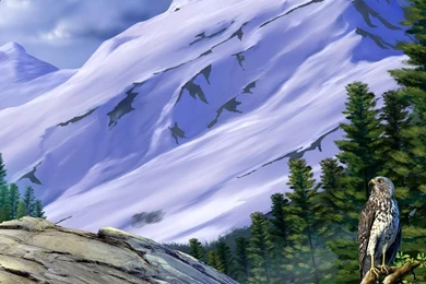 Desktop Wallpapers · Gallery · HD Notebook · Northern Mountains ...